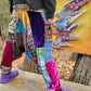 Patchwork Harem Pants