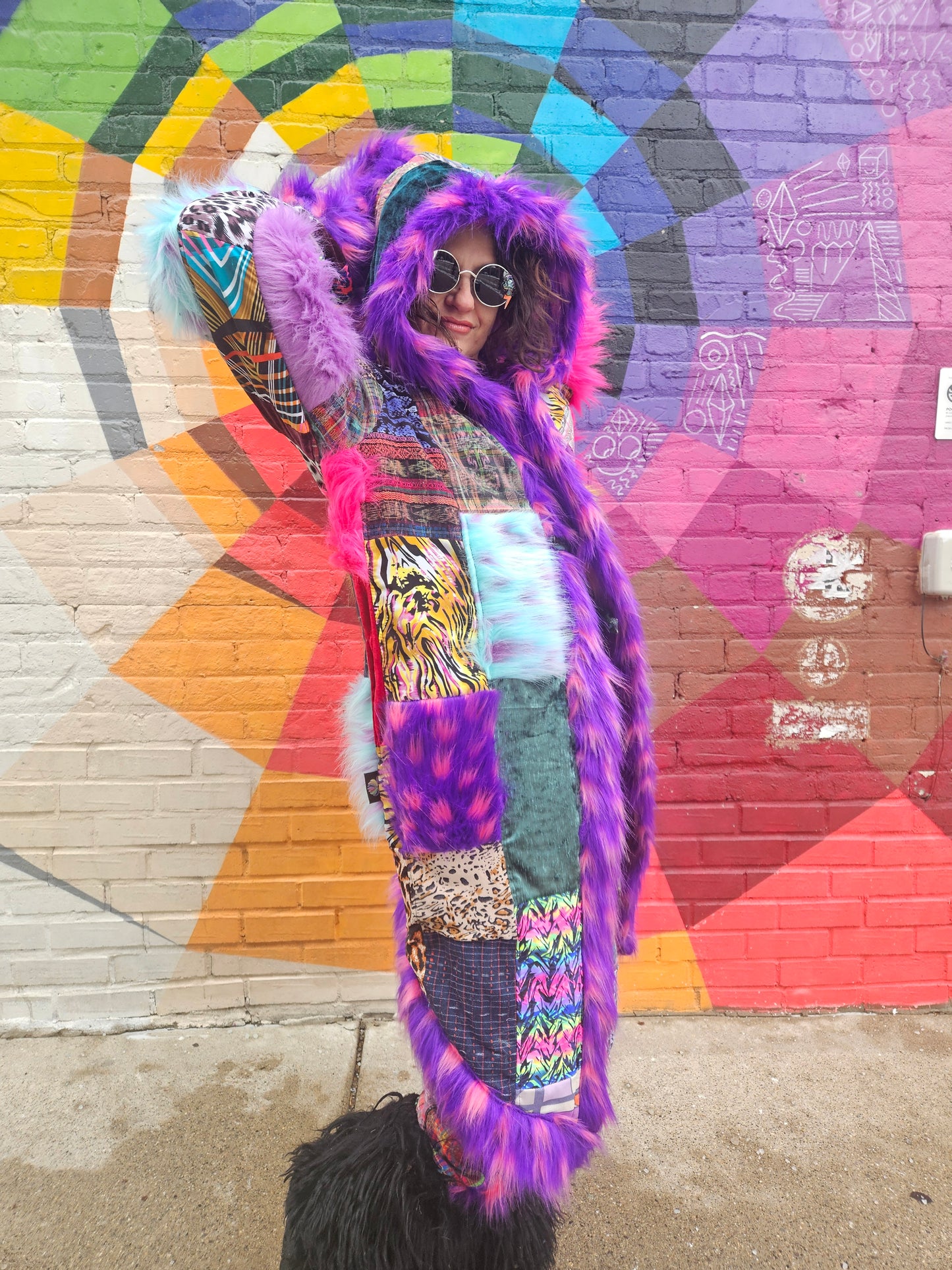 Patchwork Cloak - Funk Warrior