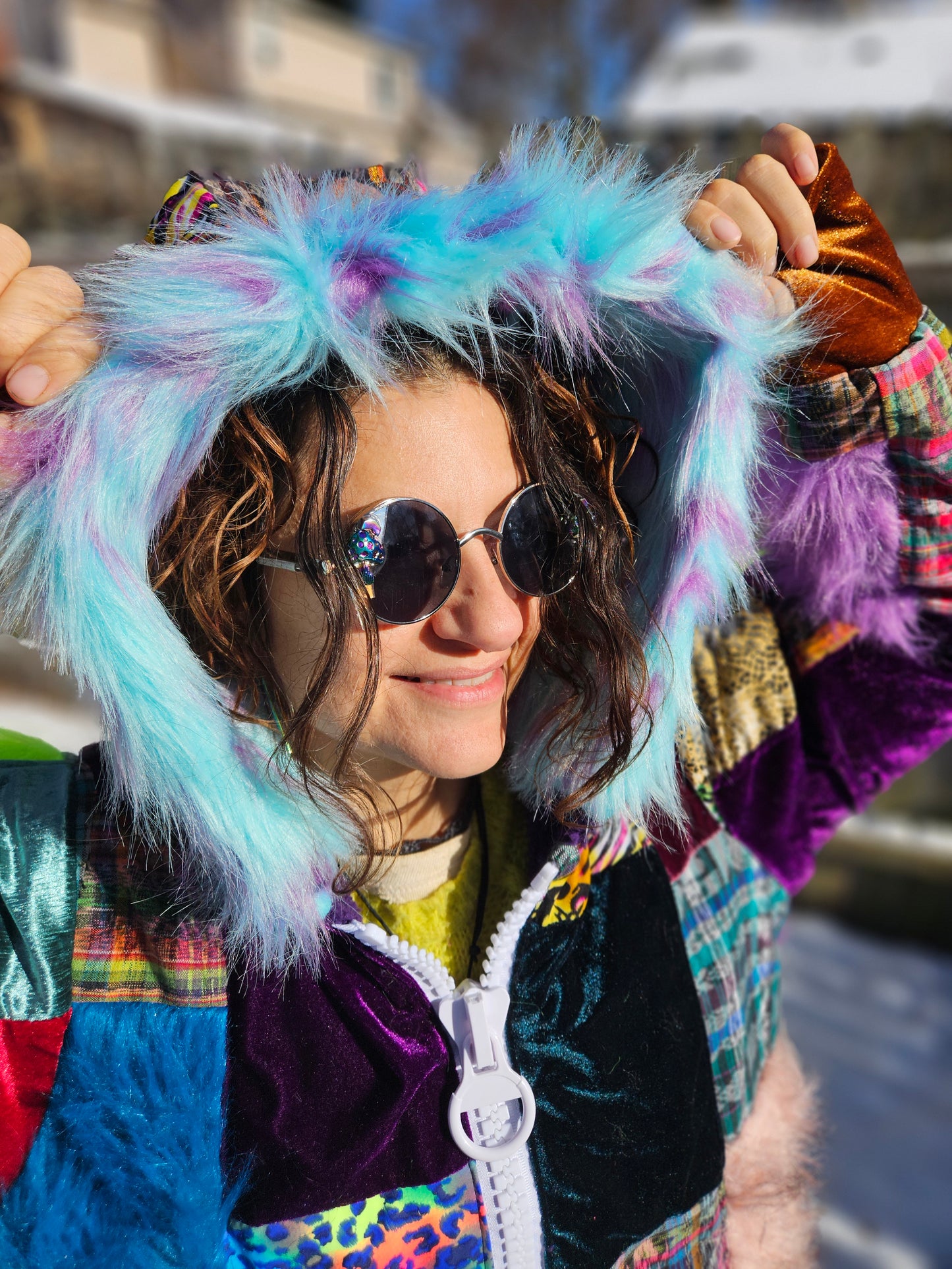 Patchwork Jacket - Artic Dancer