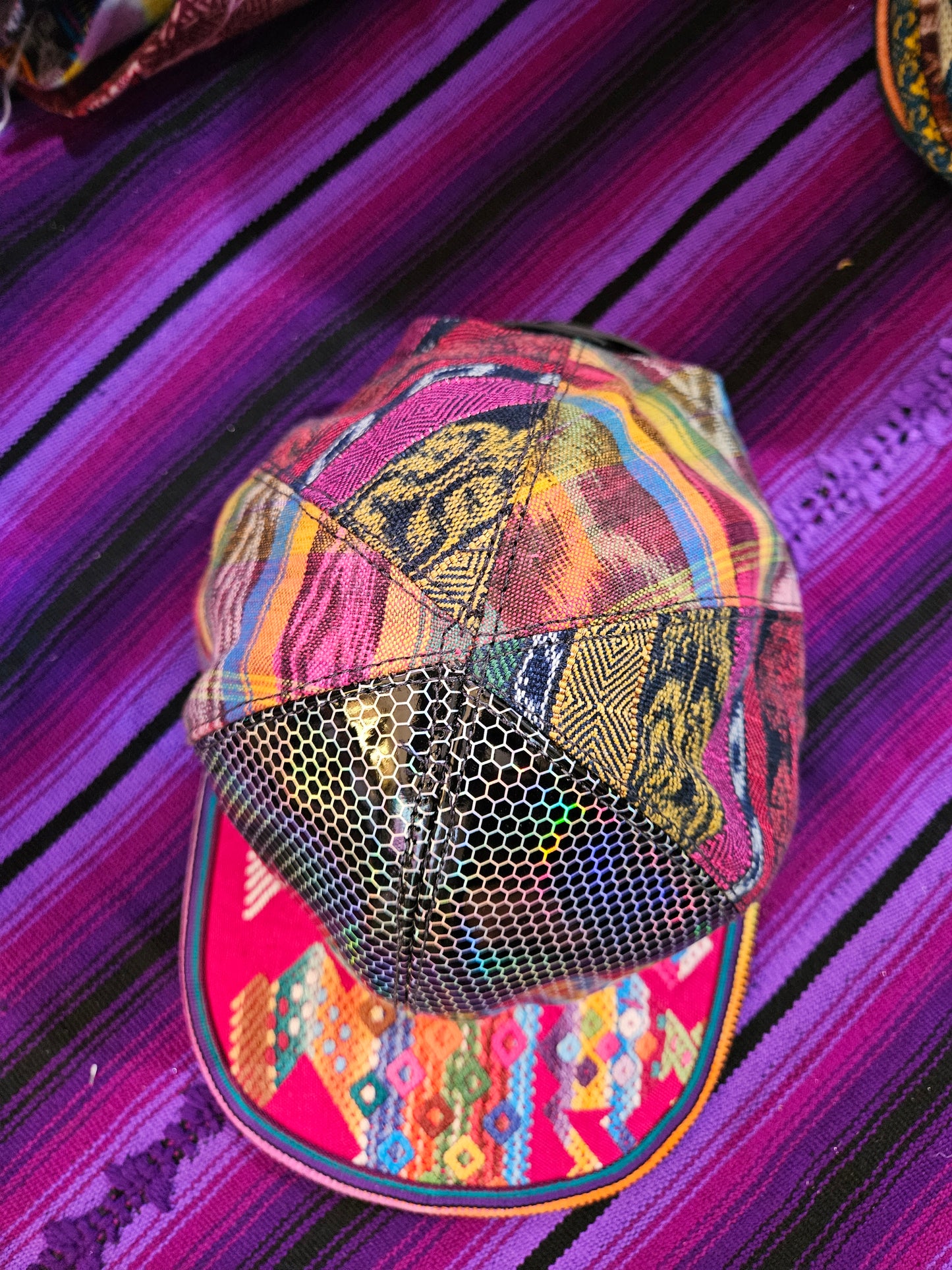 Six Panel Flat Brim Hat - Future Dancer