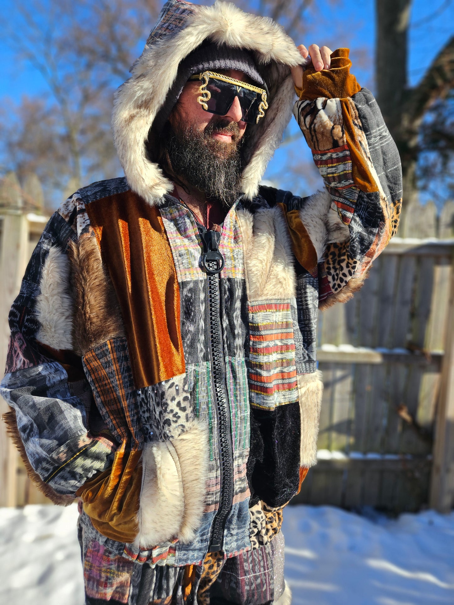 Patchwork Jacket - Artic Wook Hunting Expedition