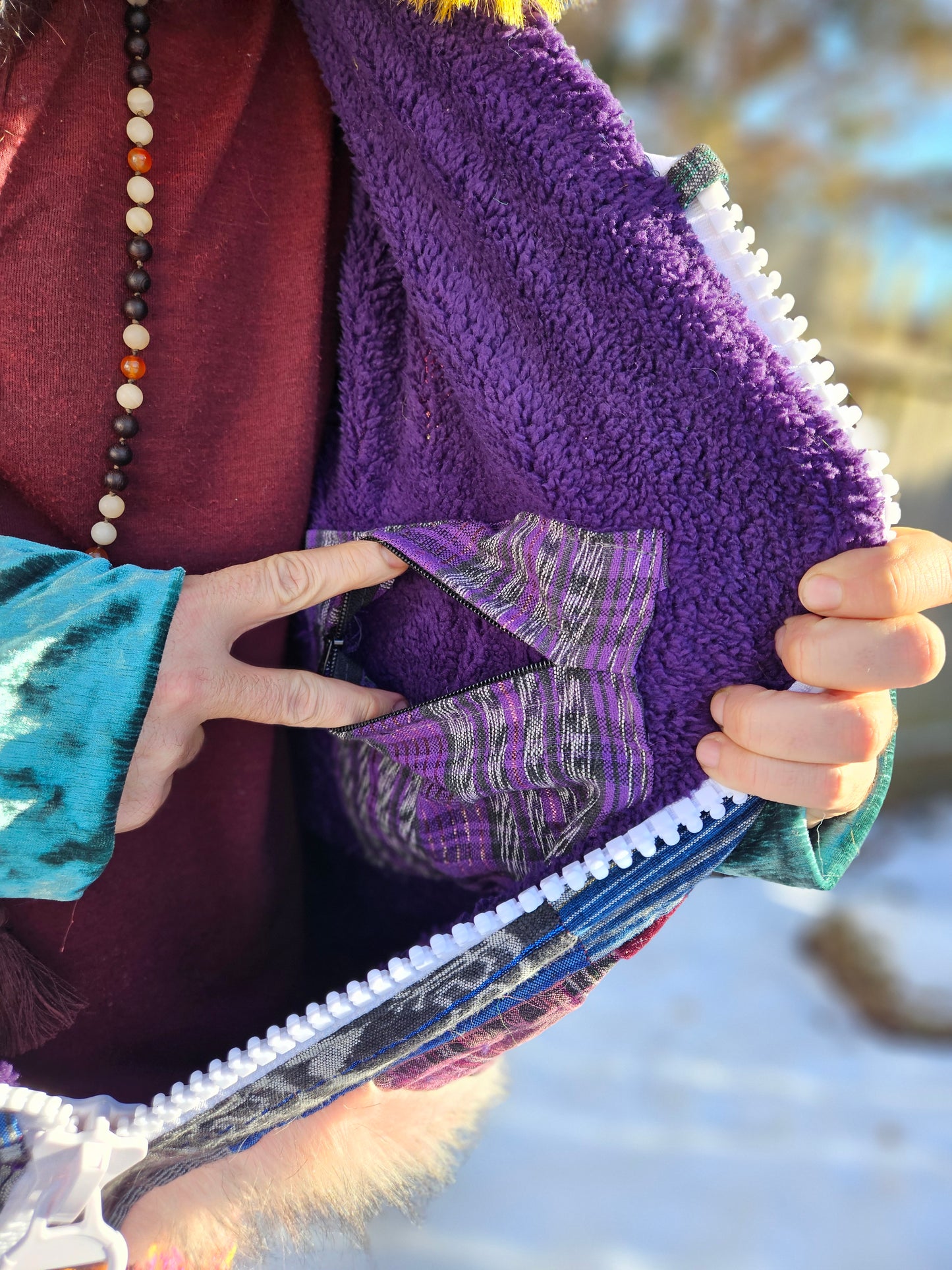 Patchwork Jacket - Journey Within