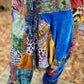 Patchwork Harem Pants