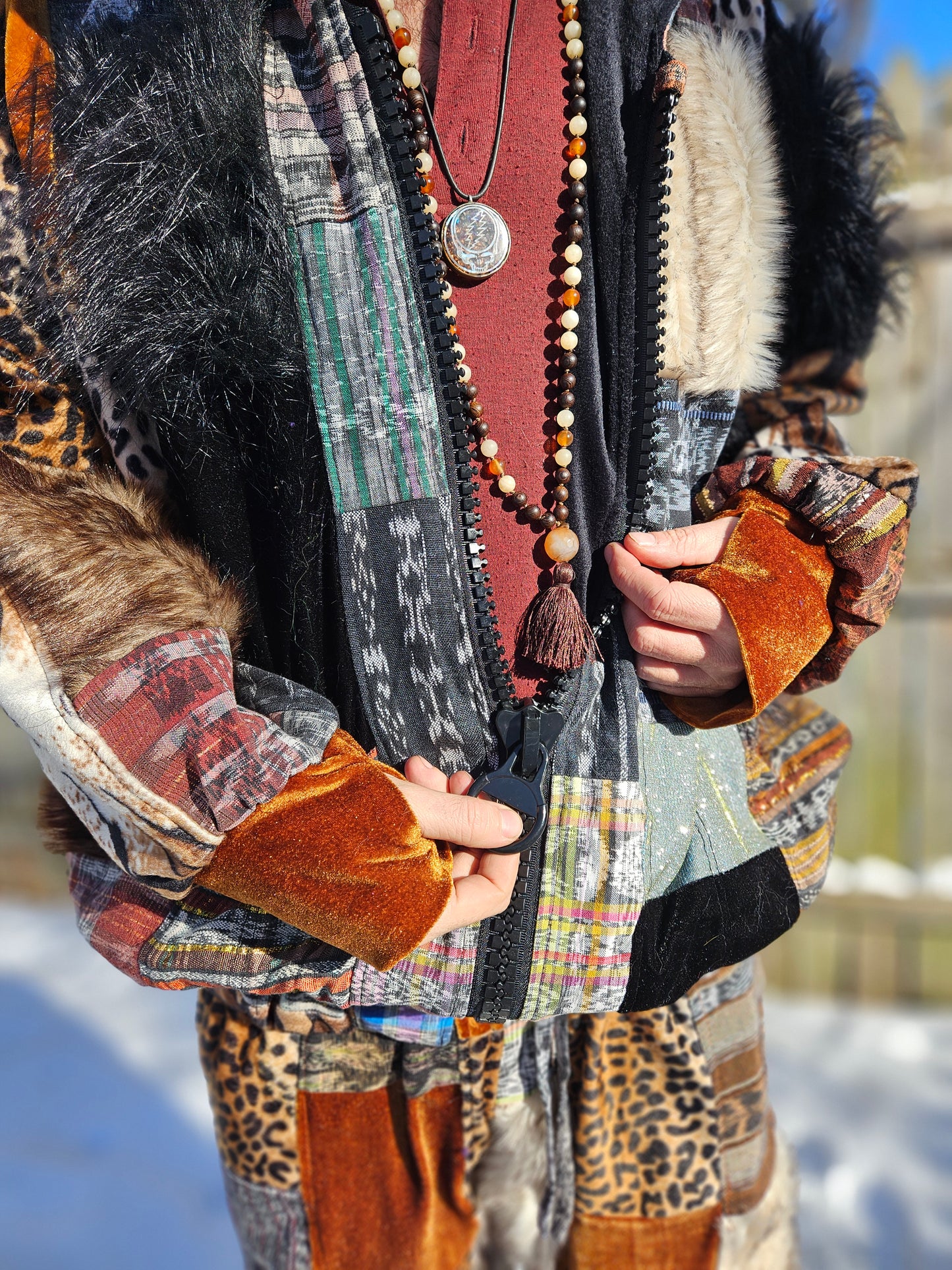 Patchwork Jacket - Defender of the Beat