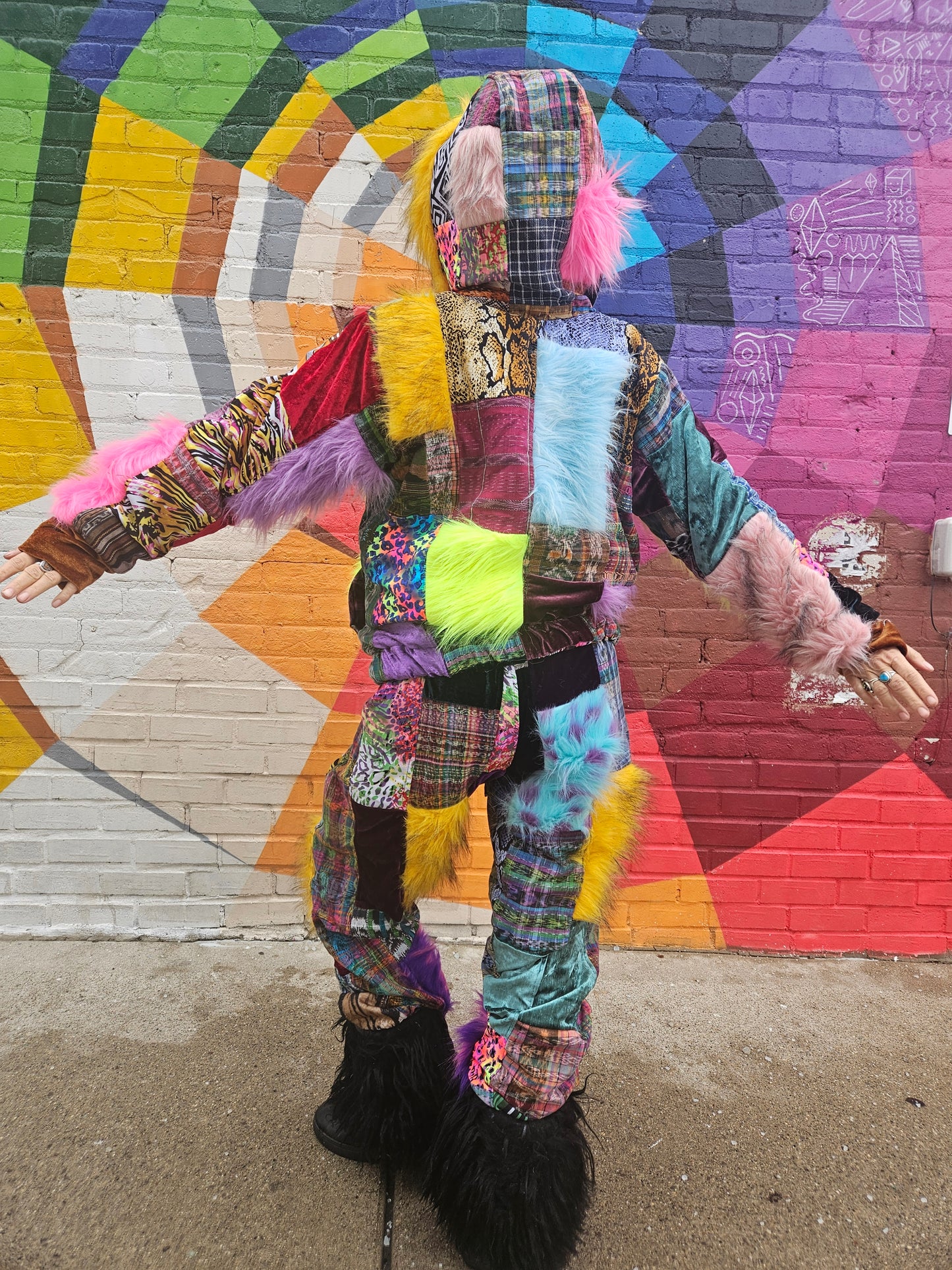 Patchwork Jacket - Winter Safari