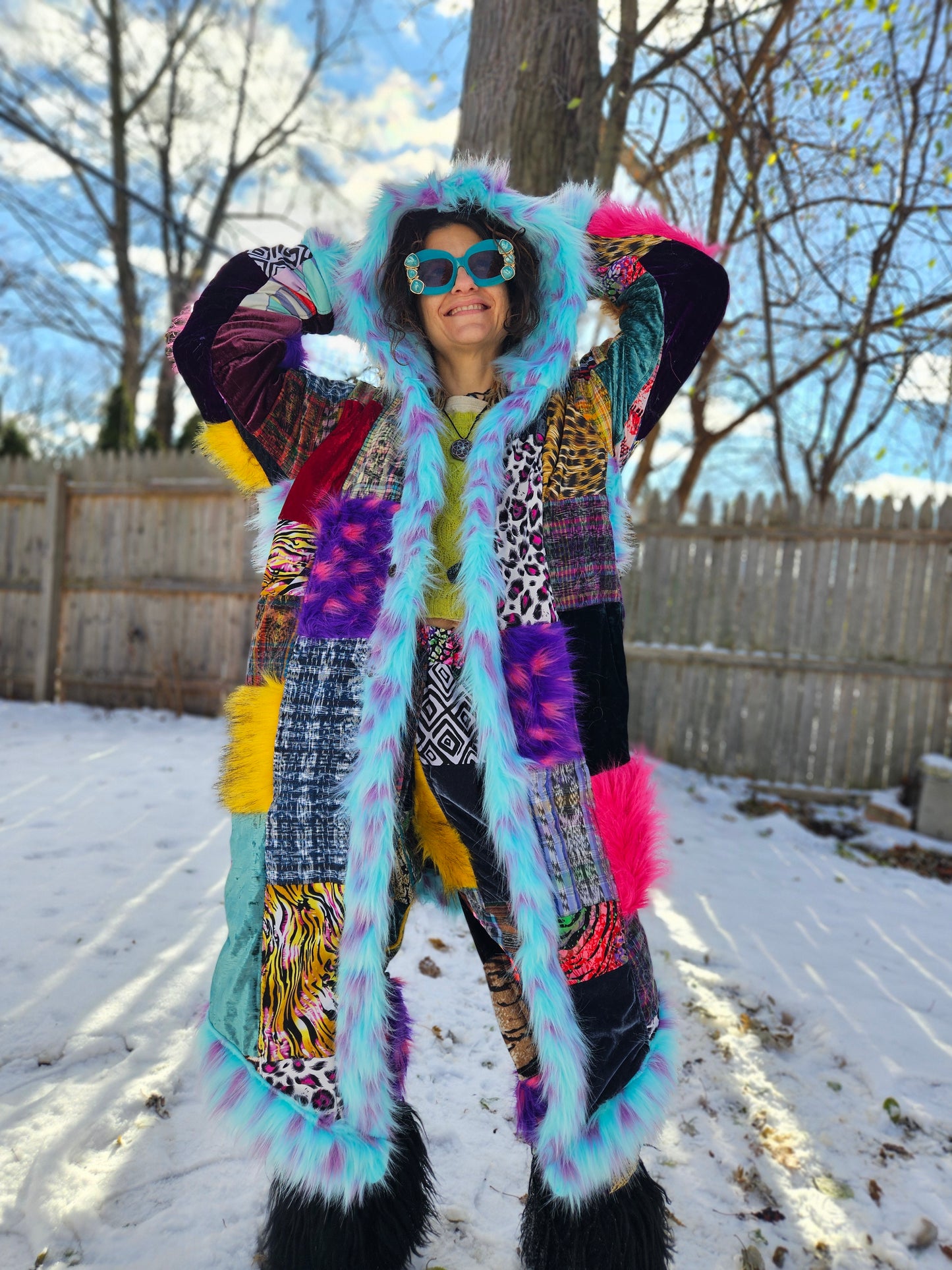 Patchwork Cloak - Warrior of the Funk