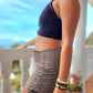 Booty Shorts Translucent Silver/Gold/Red