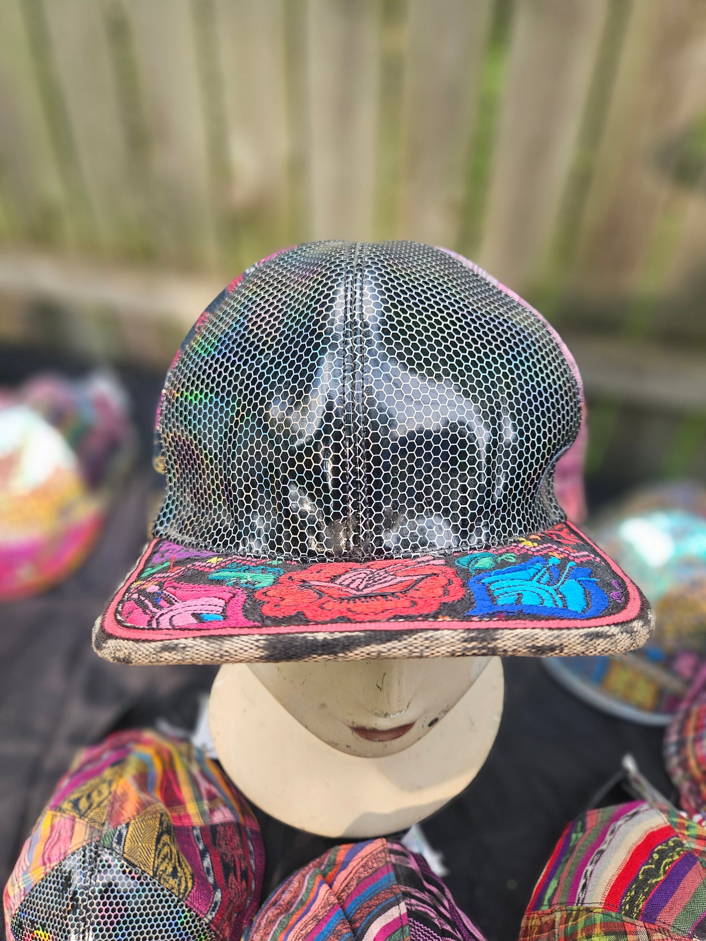 Six Panel Hat Flat Brim
