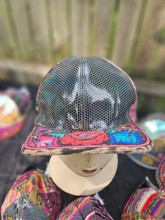 Six Panel Hat Flat Brim
