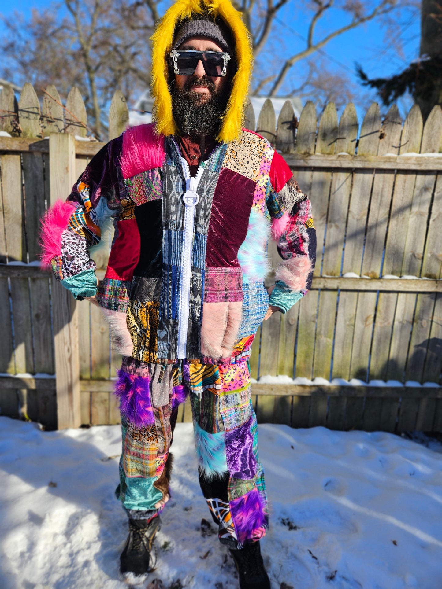 Patchwork Jacket - Journey Within