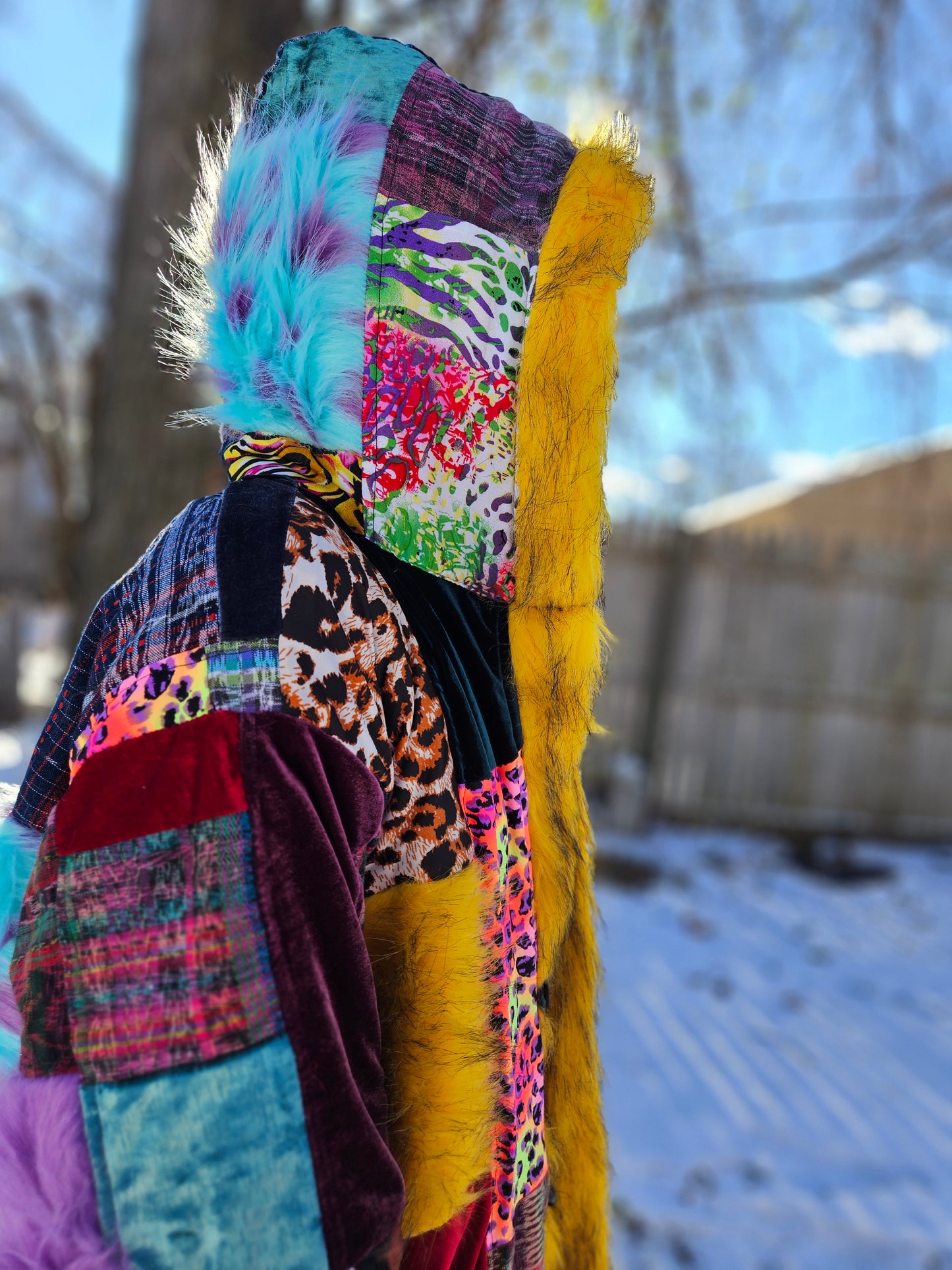 Patchwork Cloak - Max Vibes