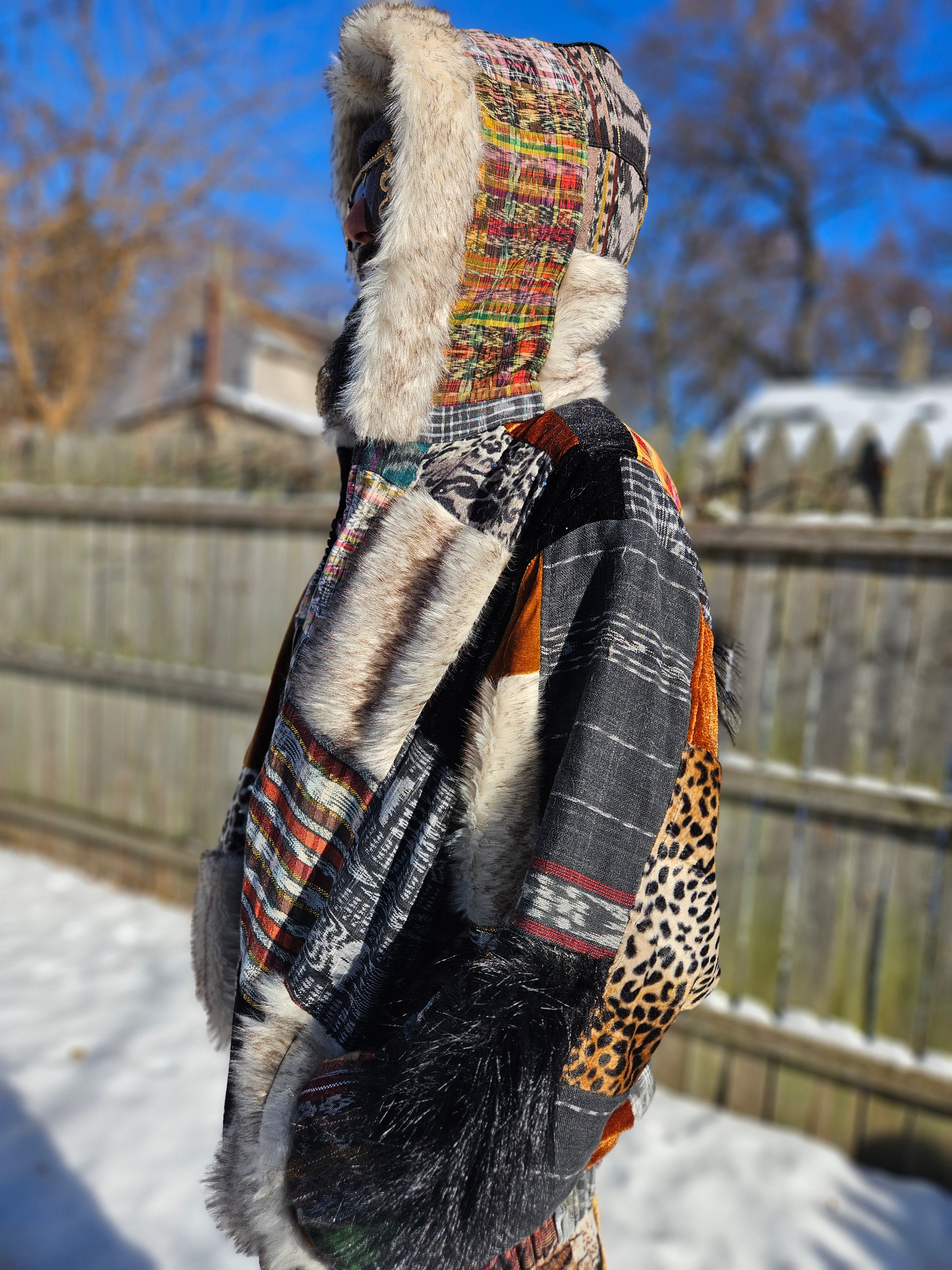Patchwork Jacket - Artic Wook Hunting Expedition – HostelDelFunk