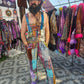 Patchwork Overalls