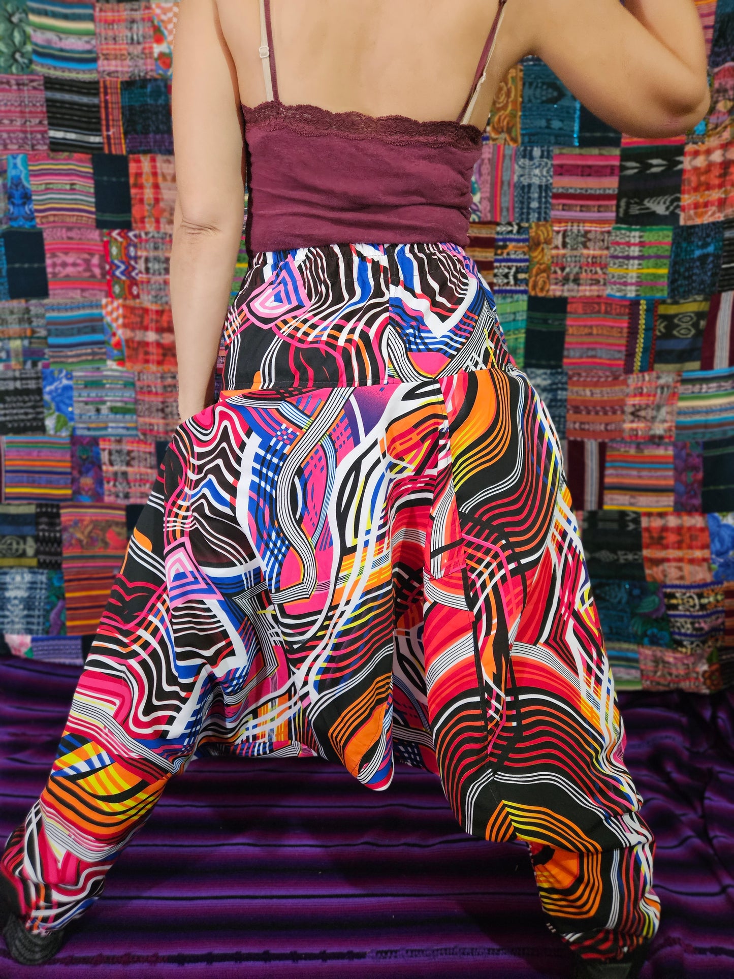 Harem Pants - Wild Print