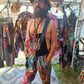 Patchwork Overalls