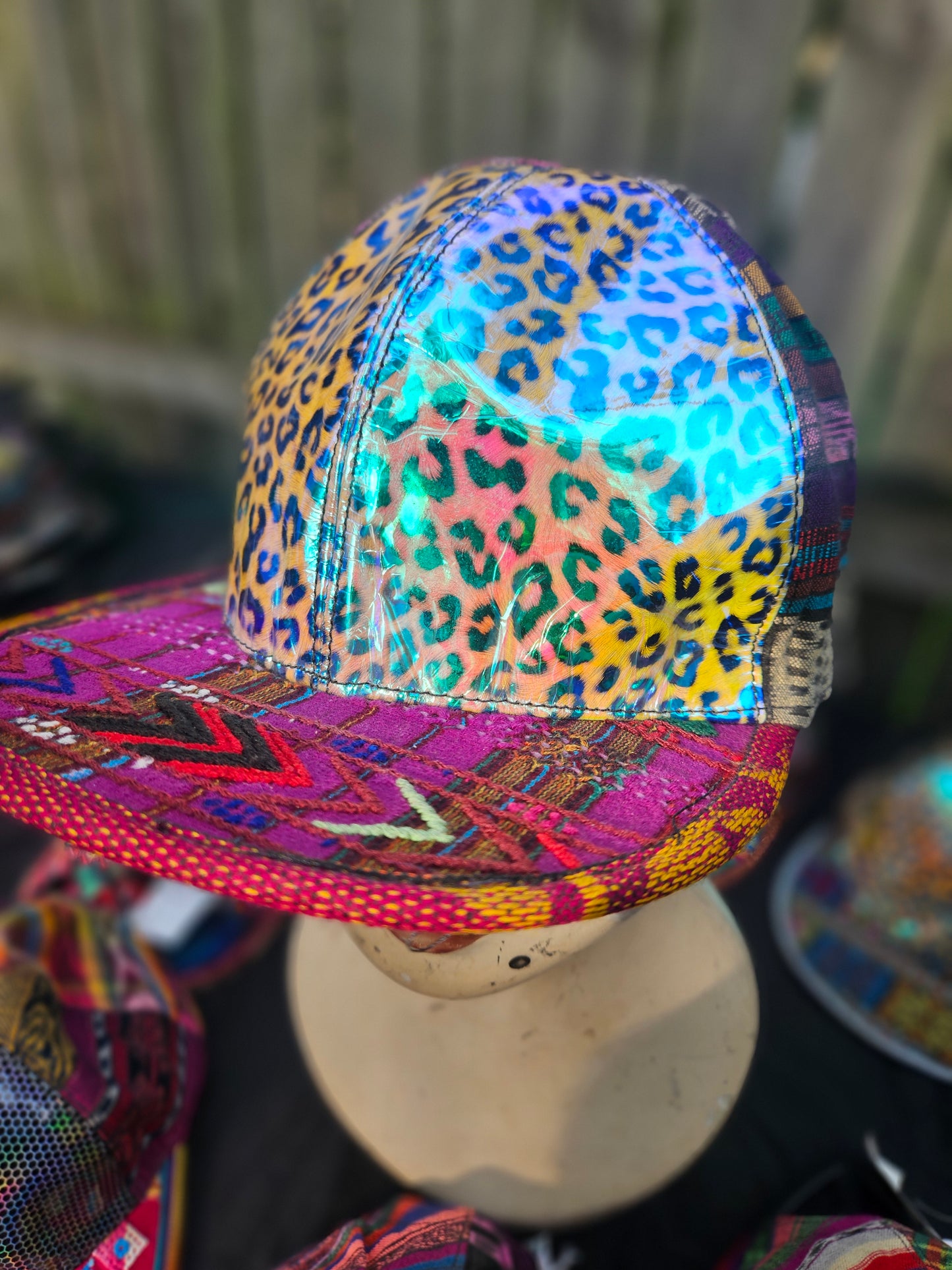 Six Panel Hat Flat Brim