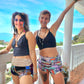 Patchwork Booty Shorts