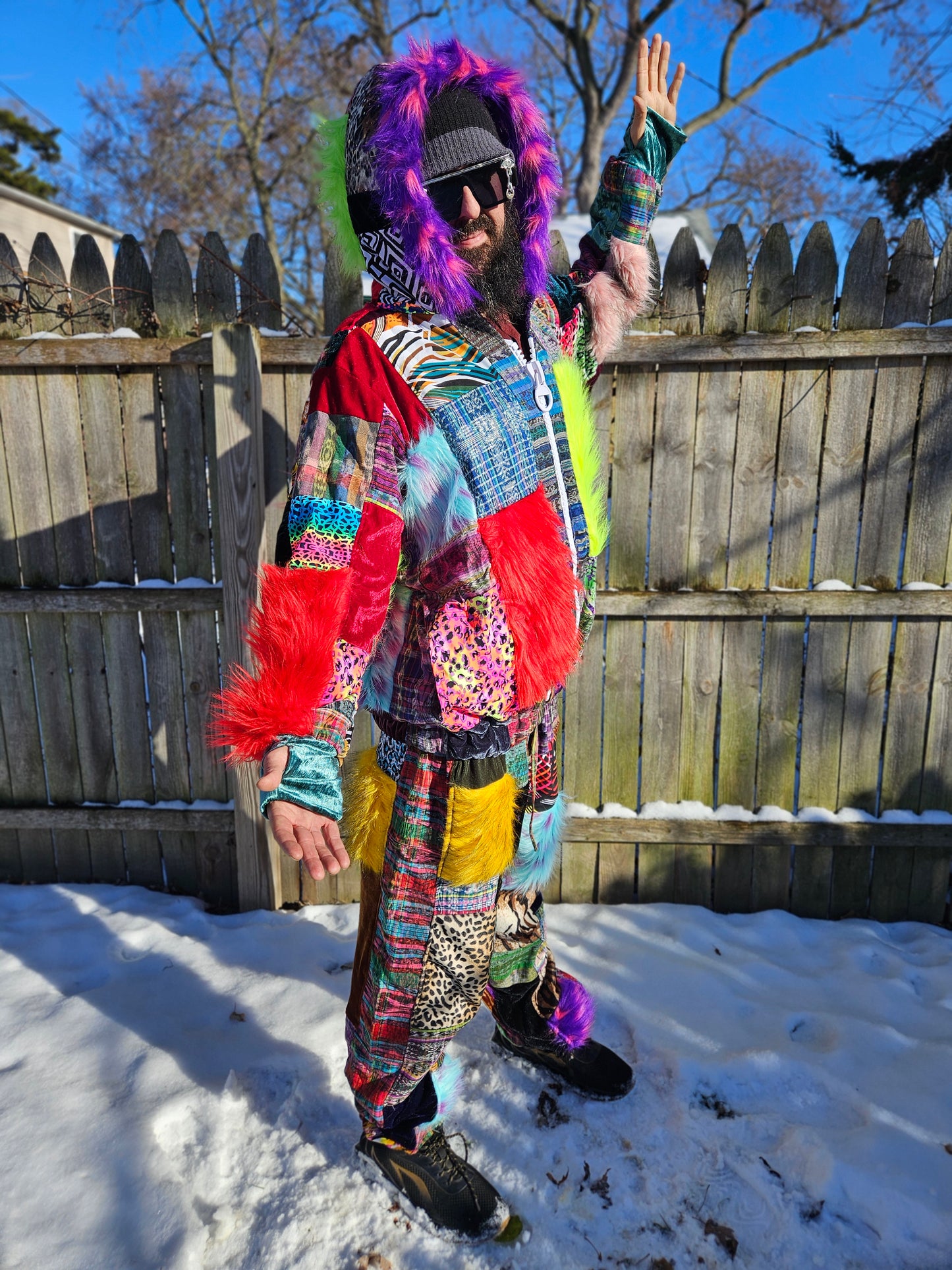 Patchwork Jacket - Love Explorer