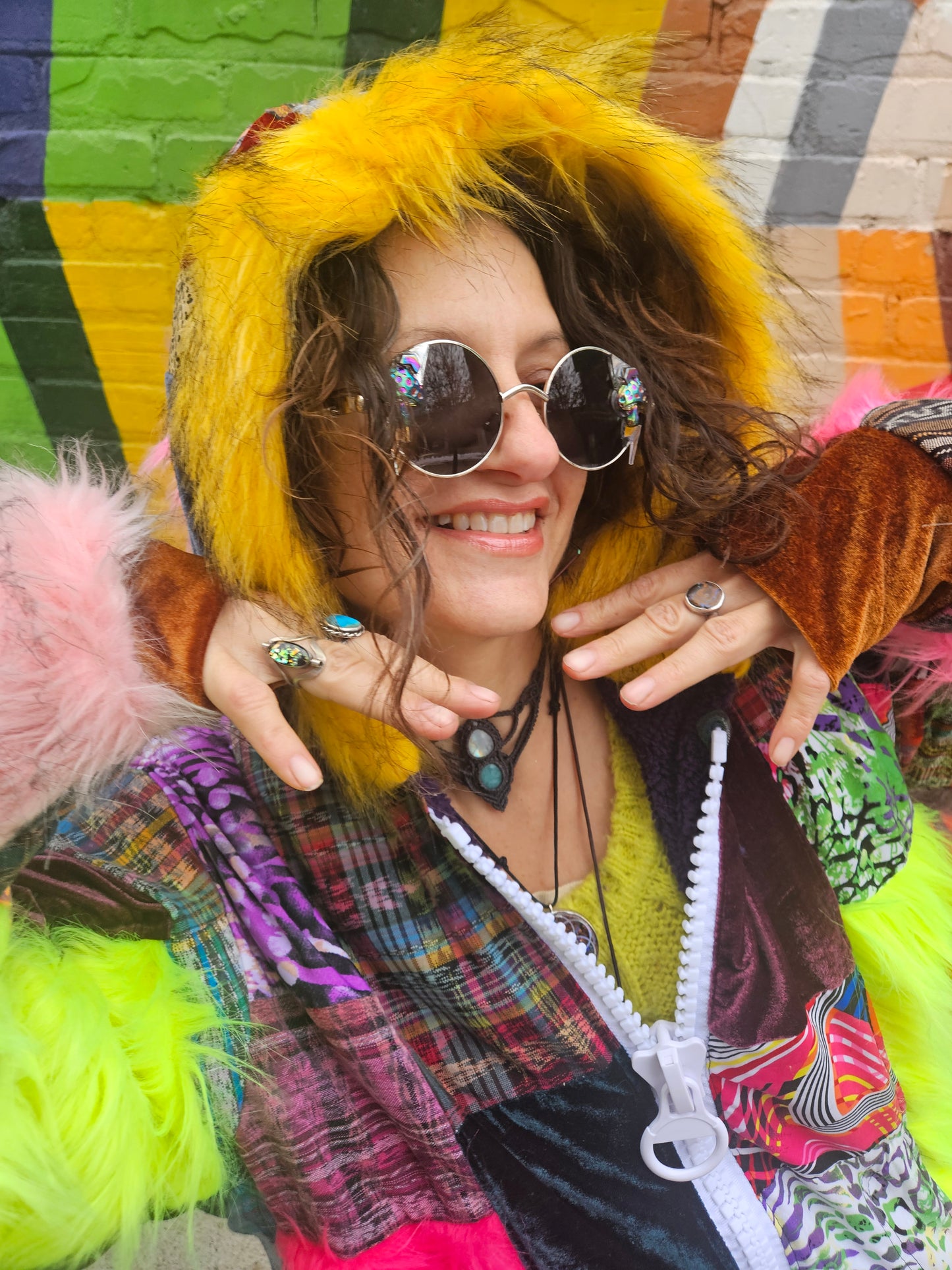 Patchwork Jacket - Winter Safari