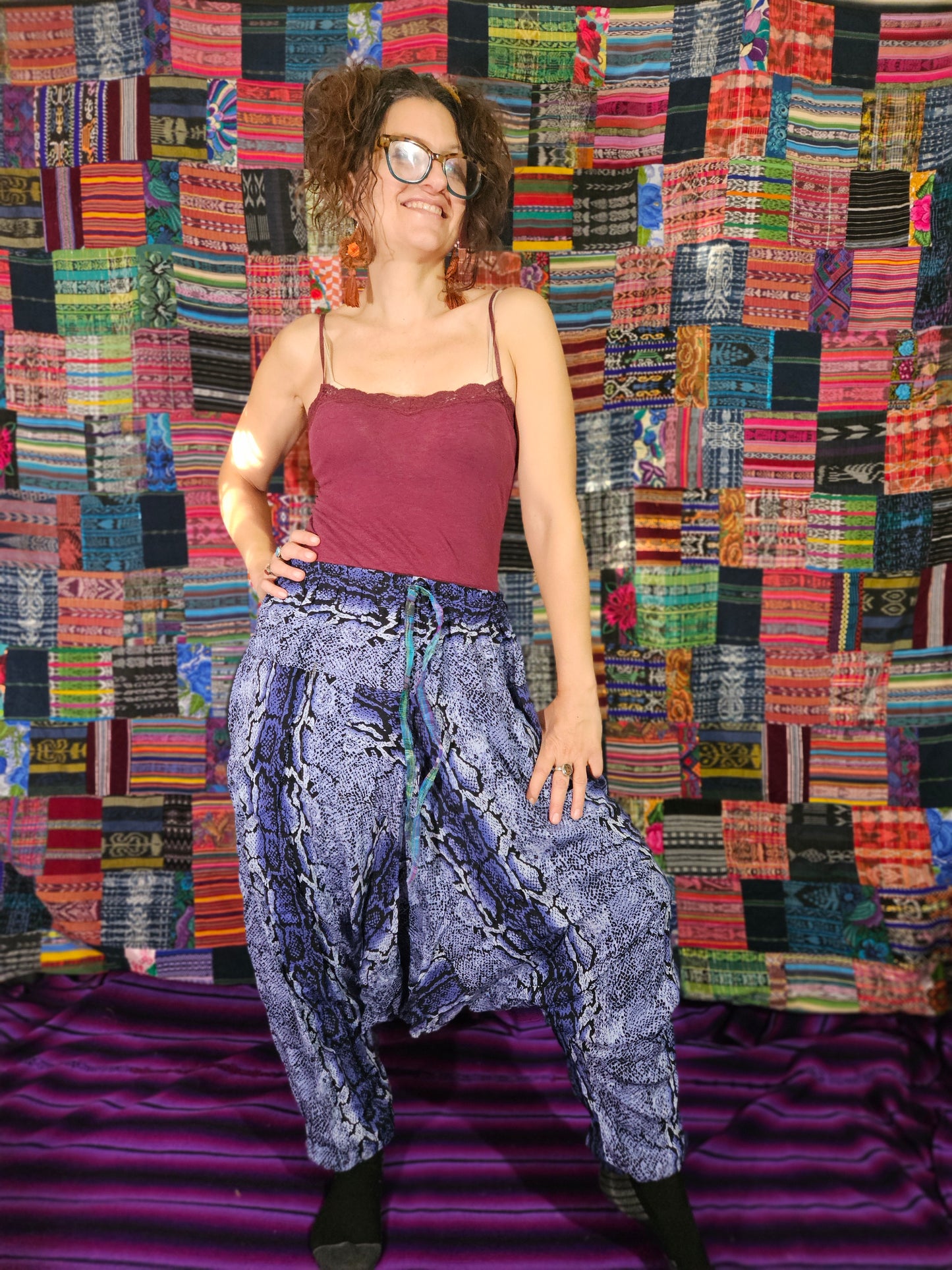 Harem Pants - Wild Print