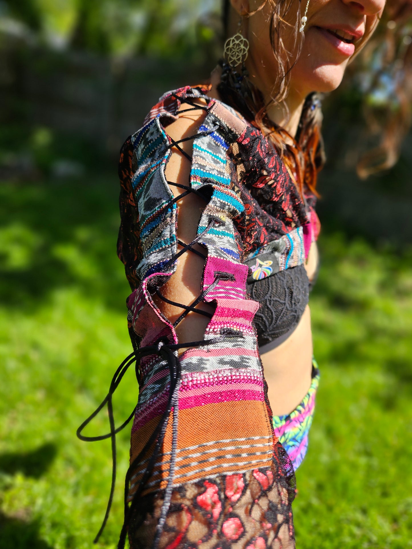 Lace Shrug - Roses are Red