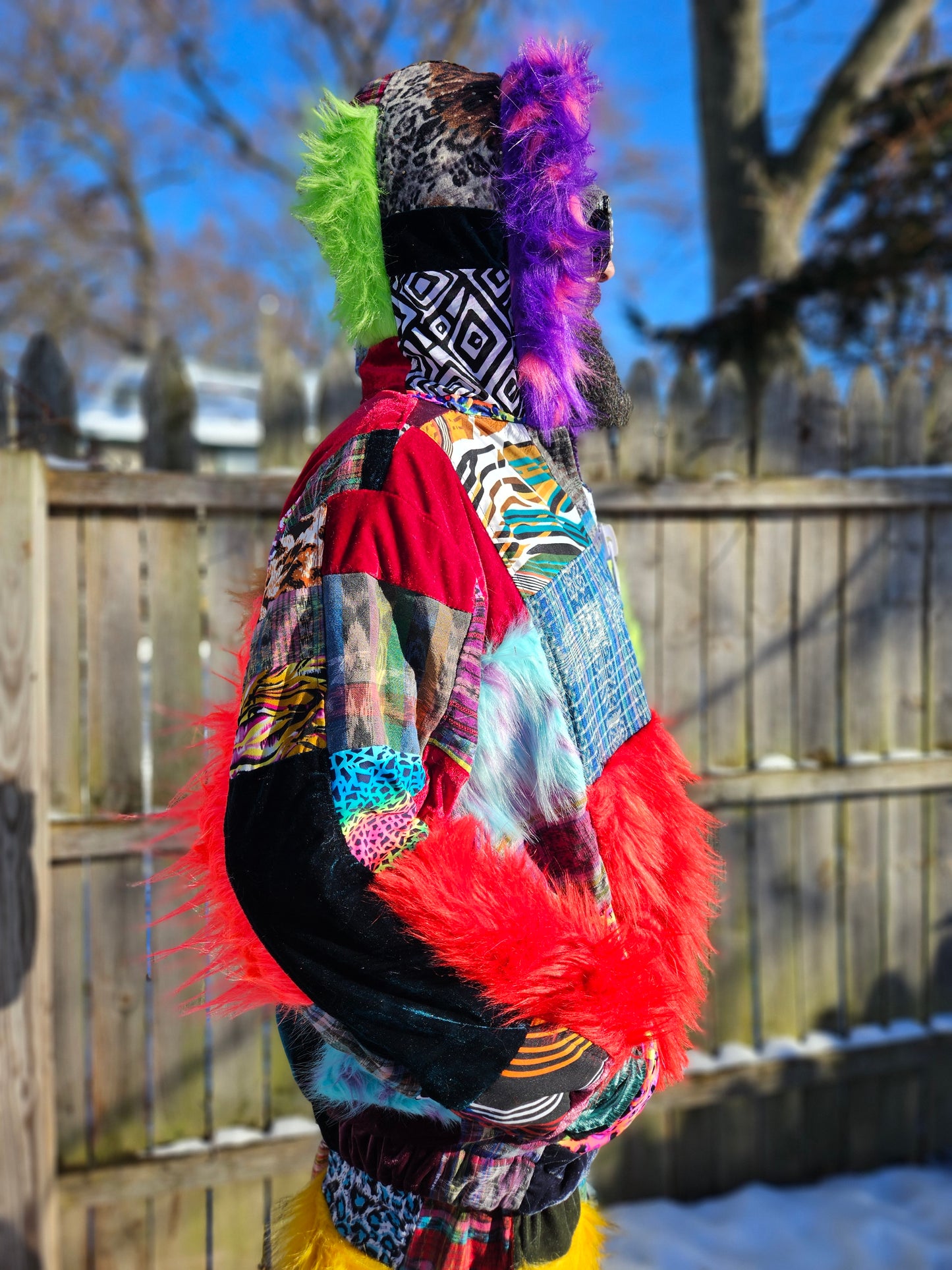 Patchwork Jacket - Love Explorer