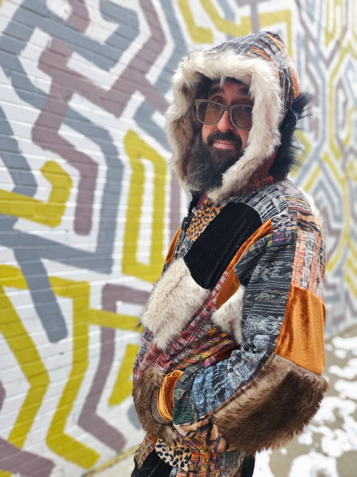 Patchwork Jacket - Vibe Wrangler