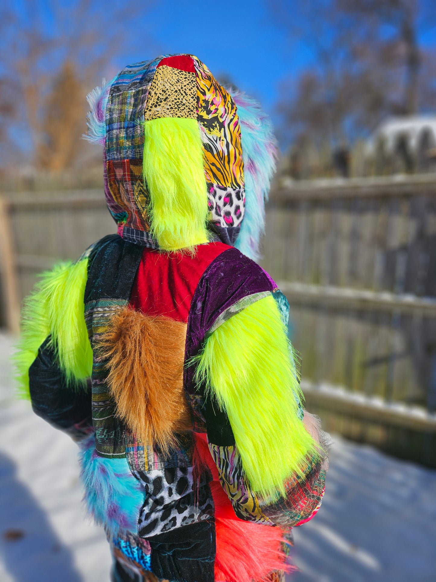 Patchwork Jacket - Artic Dancer