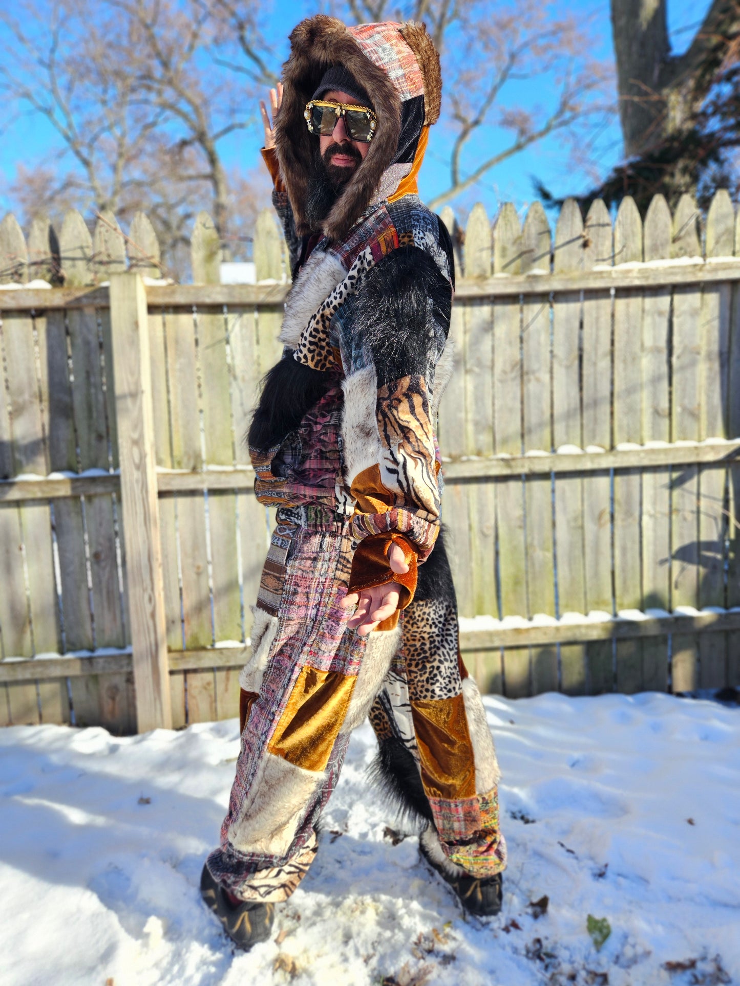 Patchwork Jacket - Defender of the Beat