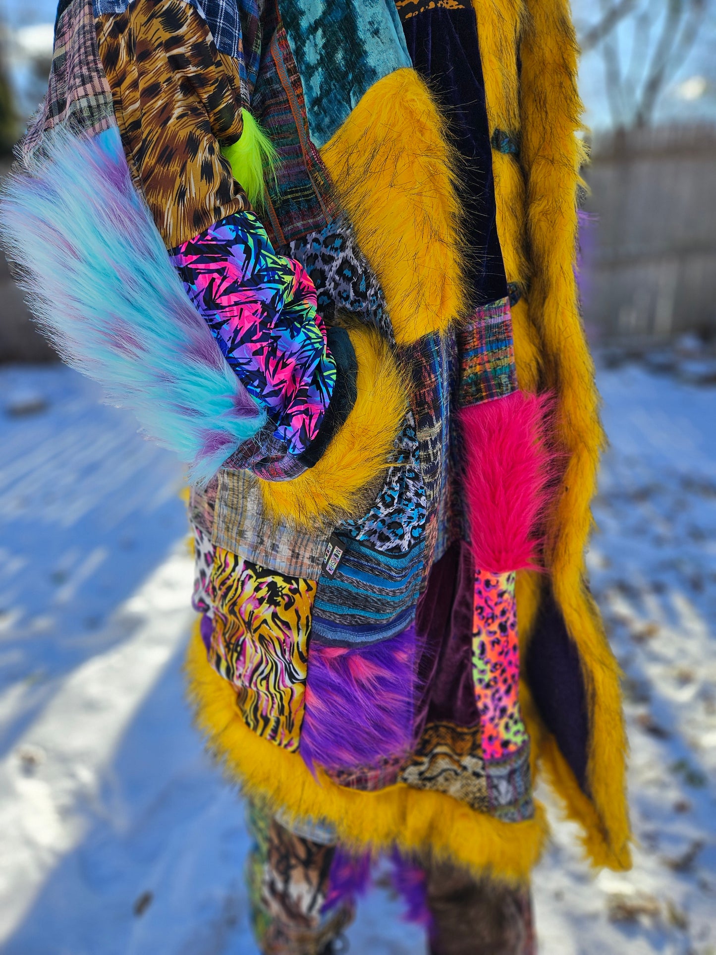 Patchwork Cloak - Funk Hunter