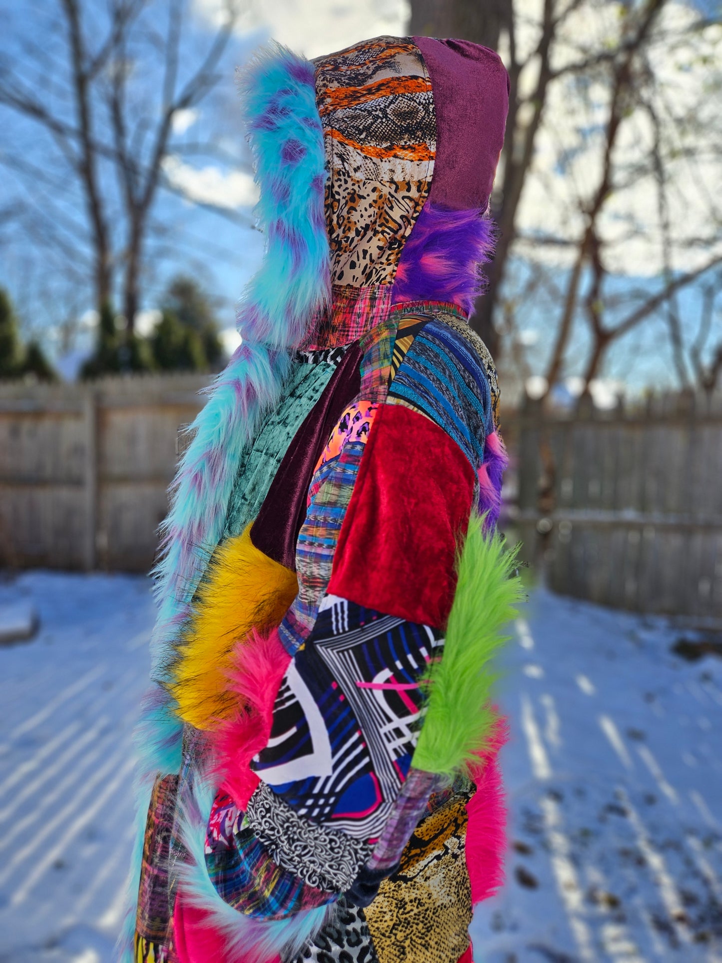 Patchwork Cloak - Summer Dreamer