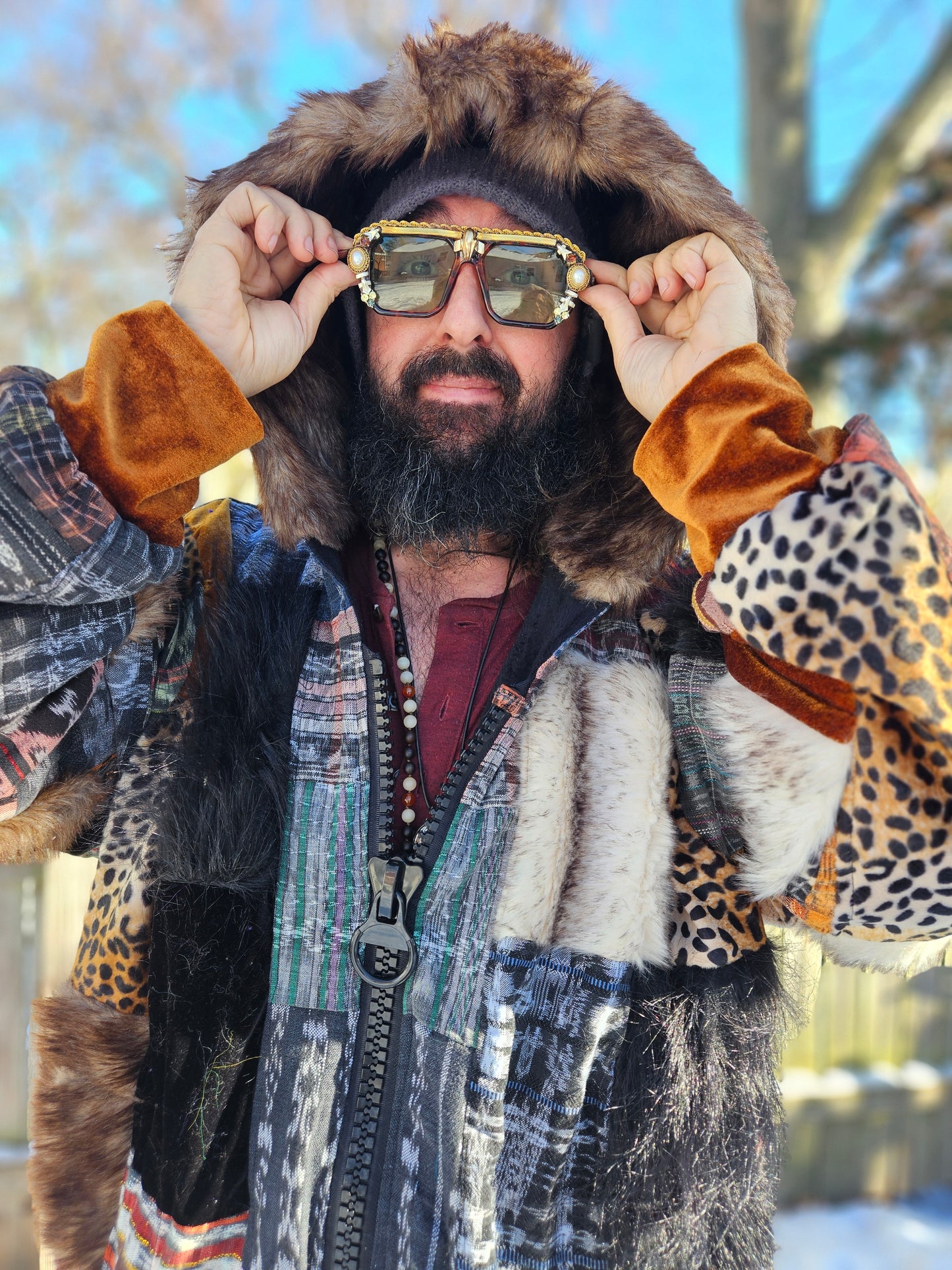 Patchwork Jacket - Defender of the Beat