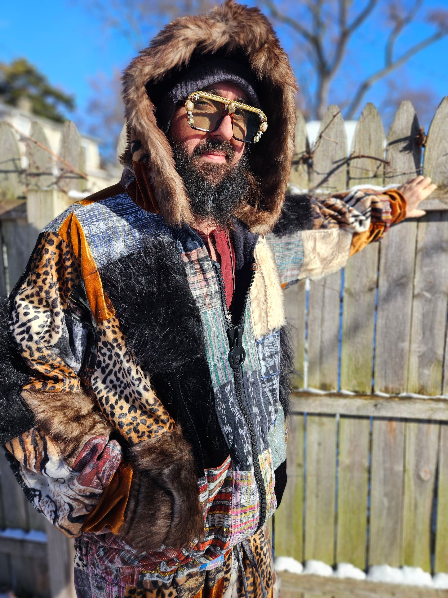 Patchwork Jacket - Defender of the Beat