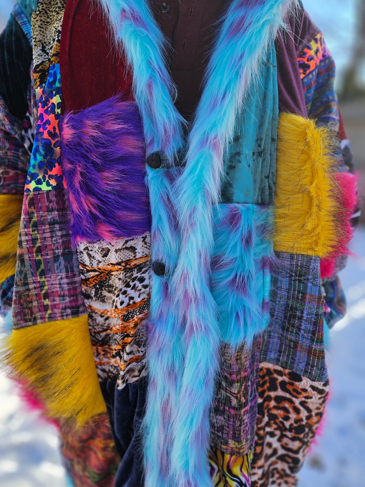 Patchwork Cloak - Summer Dreamer