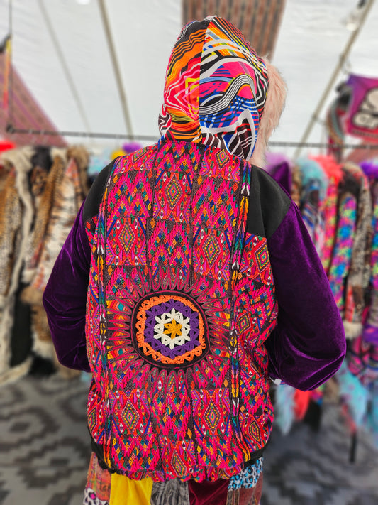 Flower of Life Jacket - Born to Vibe