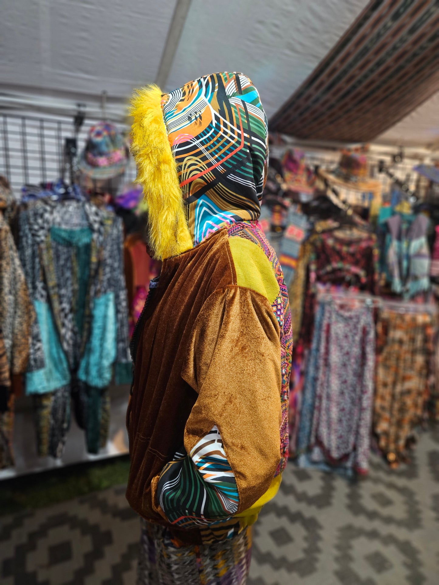 Flower of Life Jacket - Funky Soul Cowboy