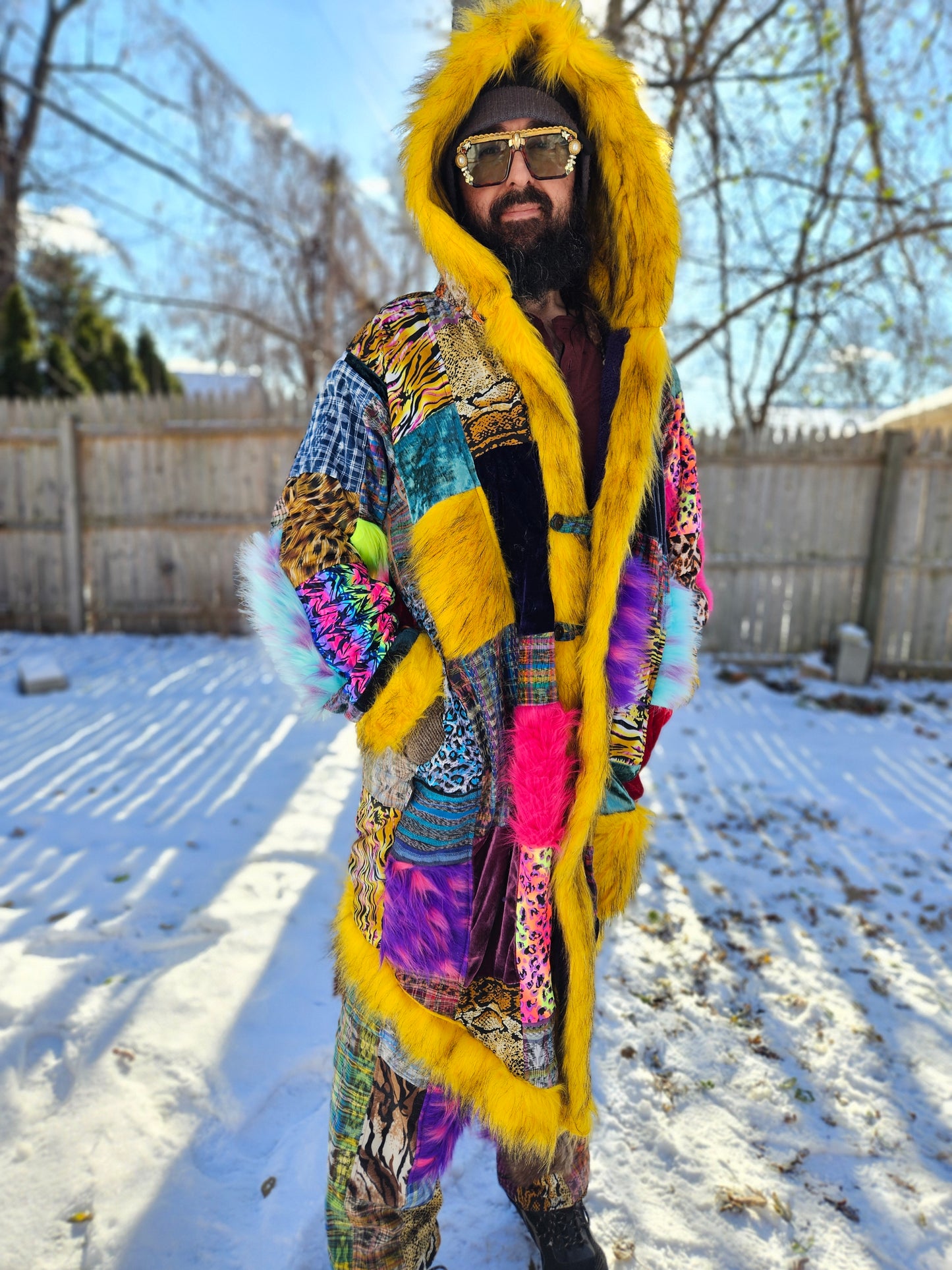 Patchwork Cloak - Funk Hunter
