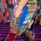 Patchwork Harem Pants