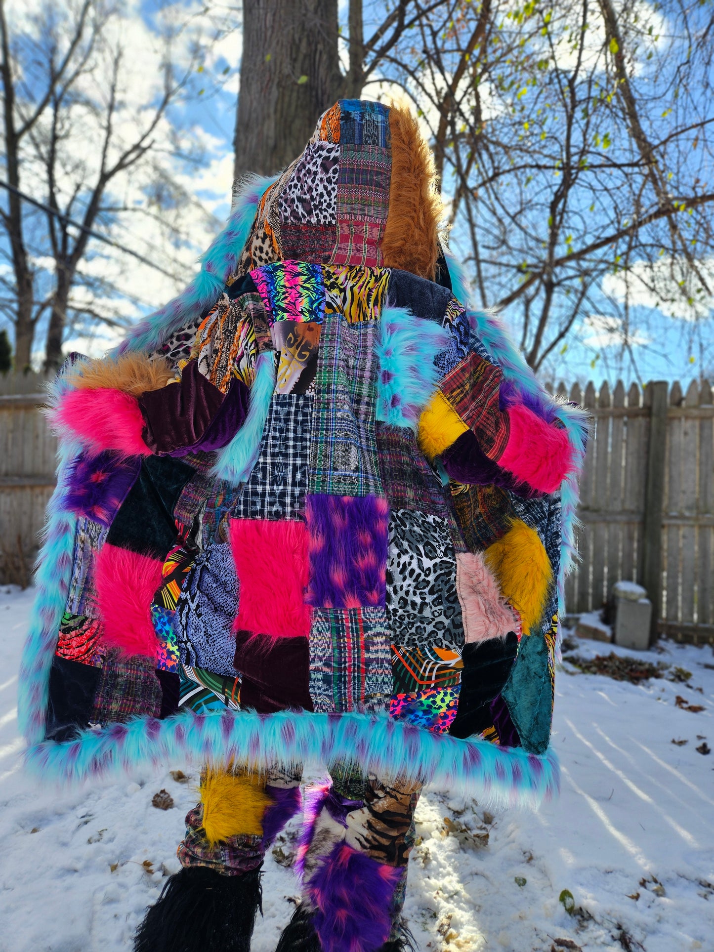 Patchwork Cloak - Warrior of the Funk