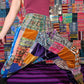 Patchwork Harem Pants