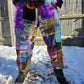 Patchwork Furry Jogger