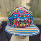 Six Panel Hat Flat Brim