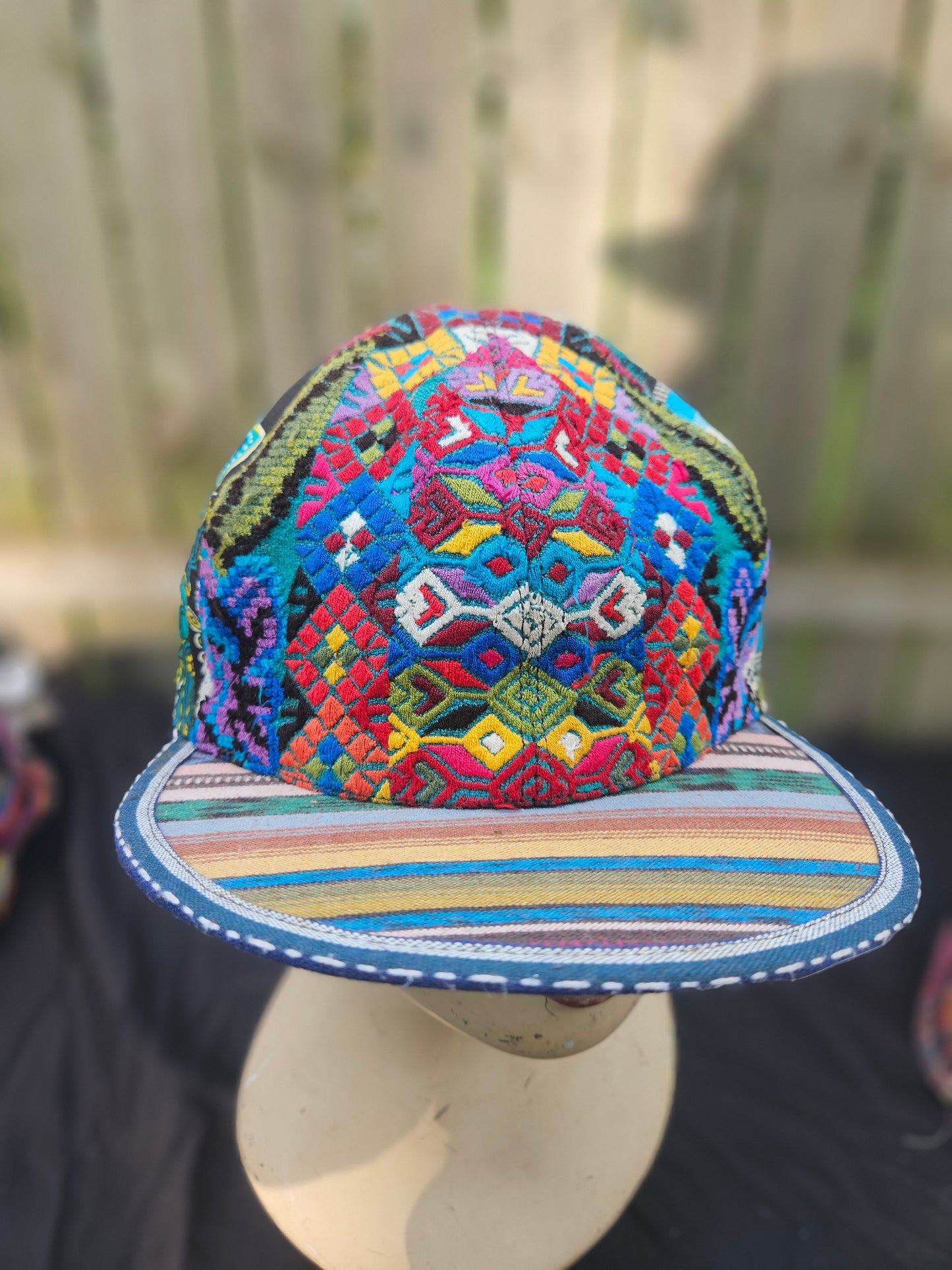Six Panel Hat Flat Brim