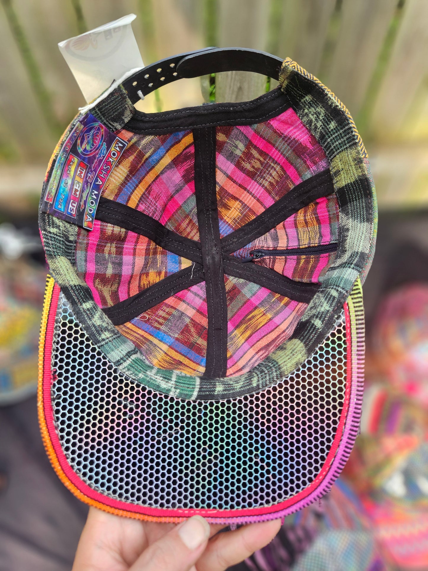 Six Panel Hat Flat Brim