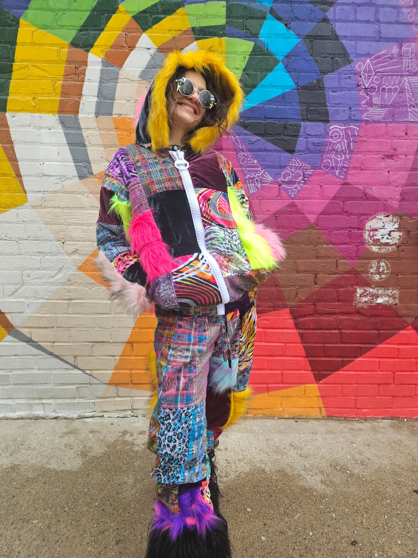 Patchwork Jacket - Winter Safari