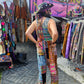 Patchwork Overalls
