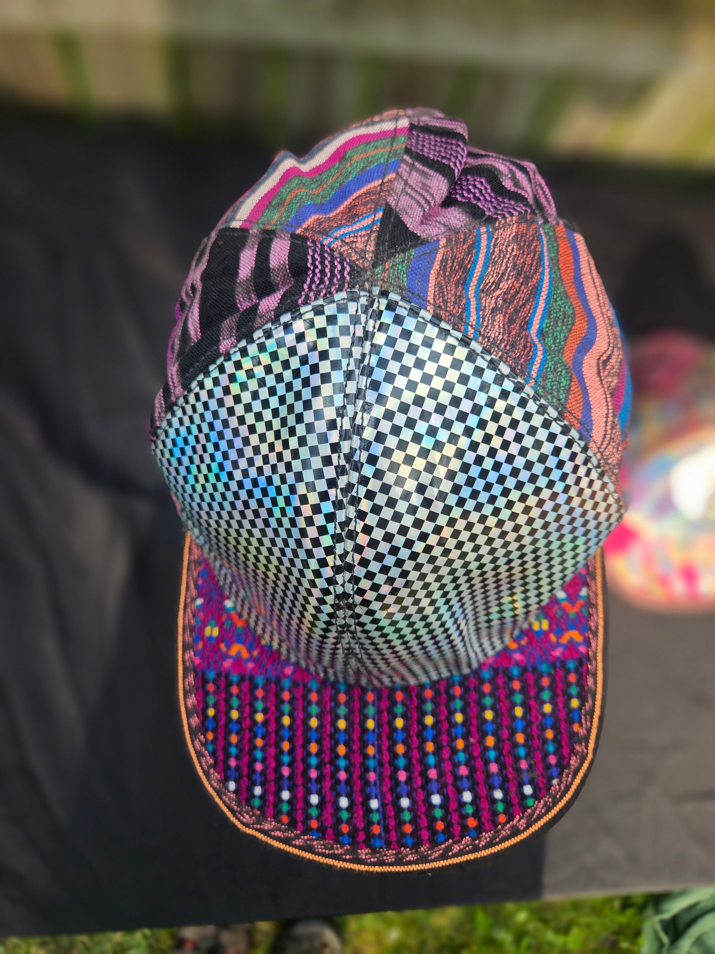 Six Panel Hat Flat Brim