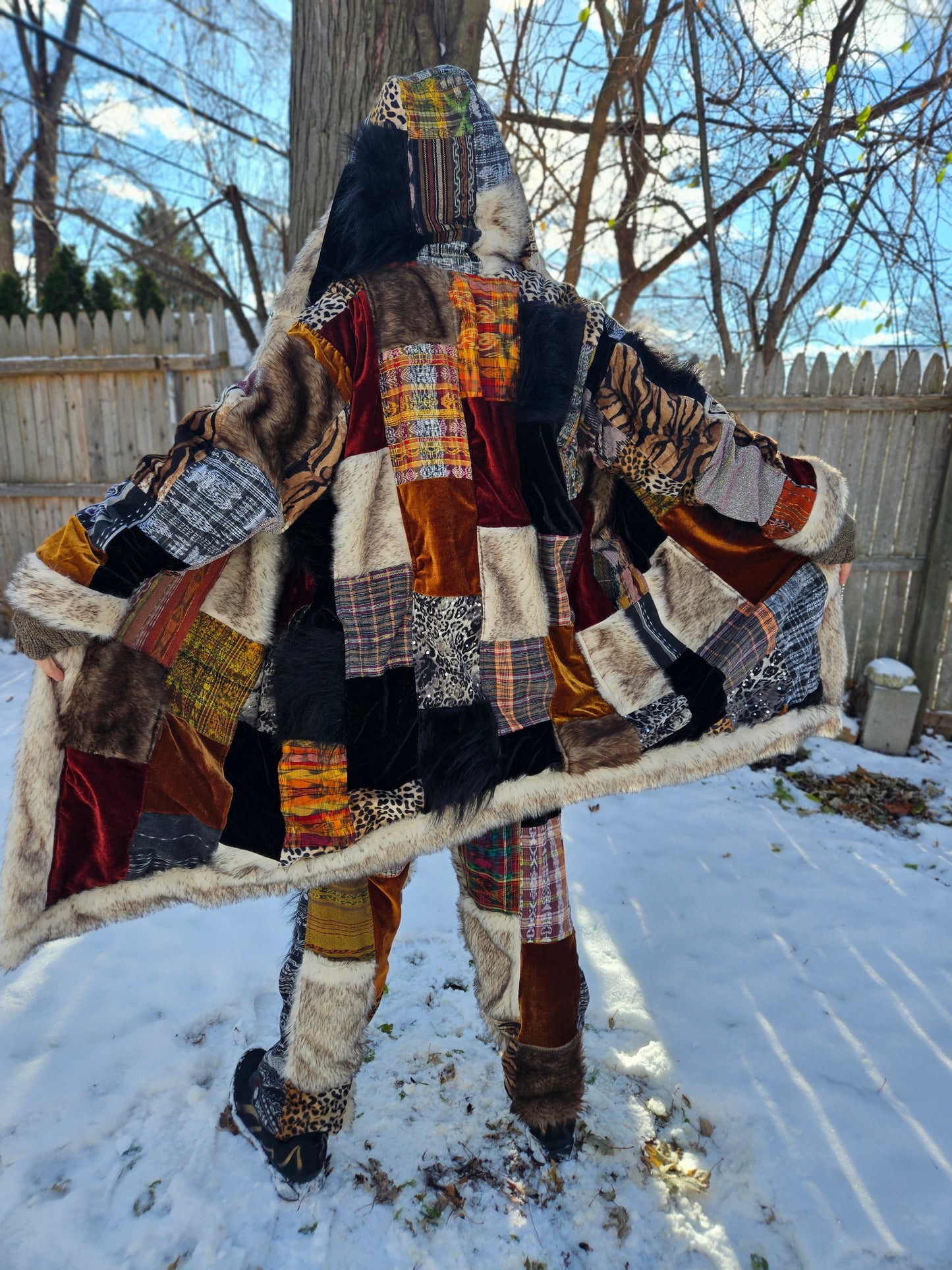Patchwork Cloak - Vibe Explorer