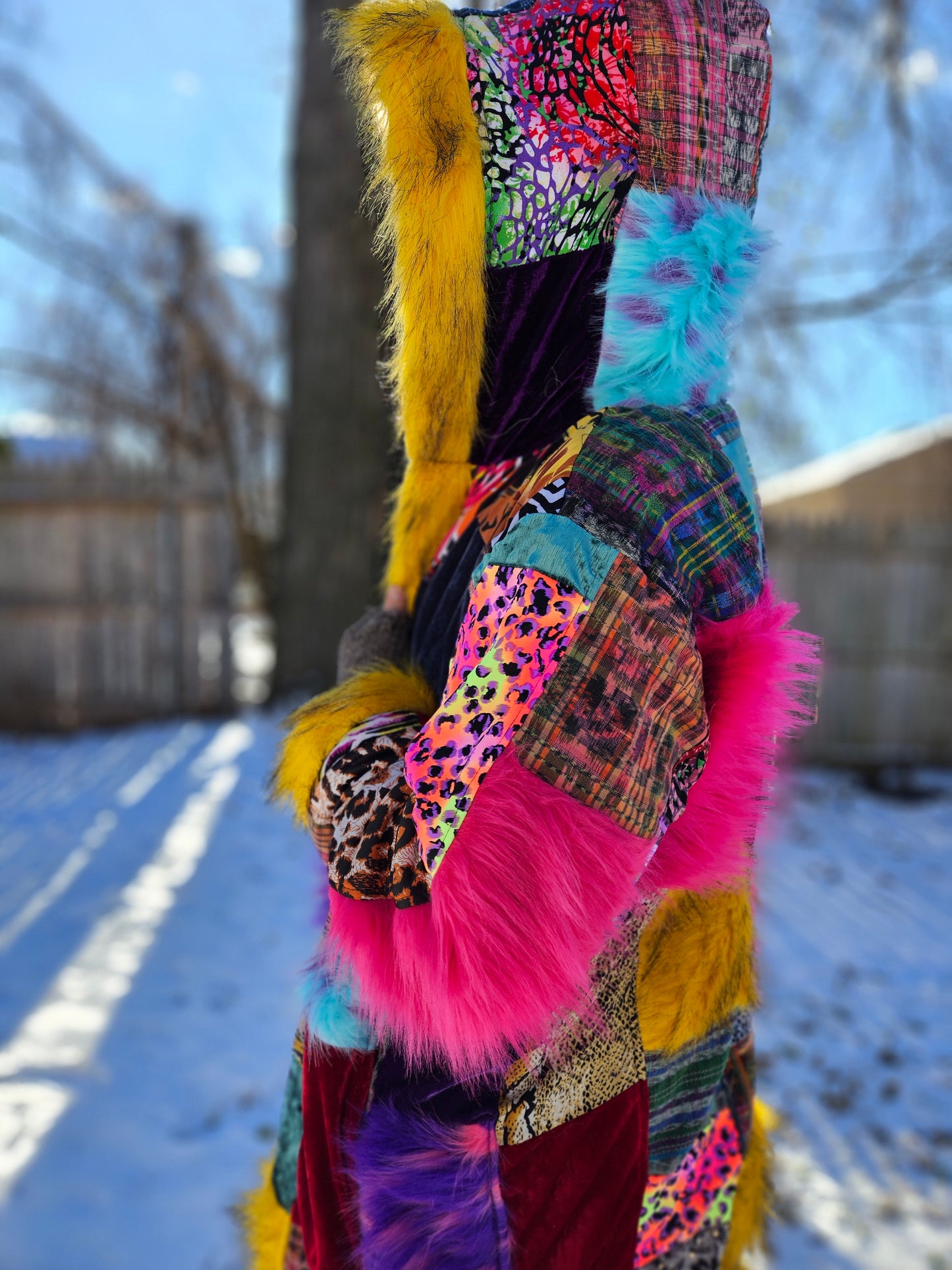 Patchwork Cloak - Funk Hunter