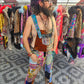 Patchwork Overalls